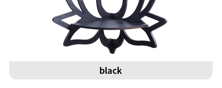 Wooden Lotus Wall Holder
