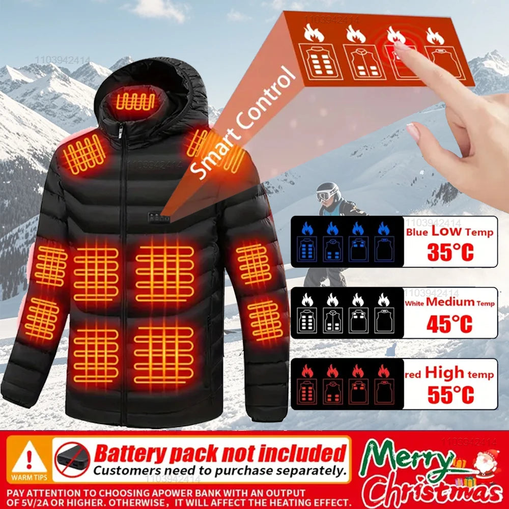 Heated winter Jacket