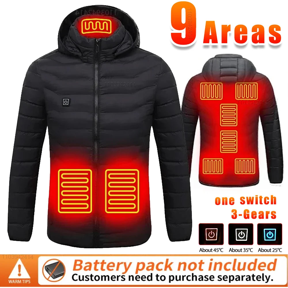 Heated winter Jacket