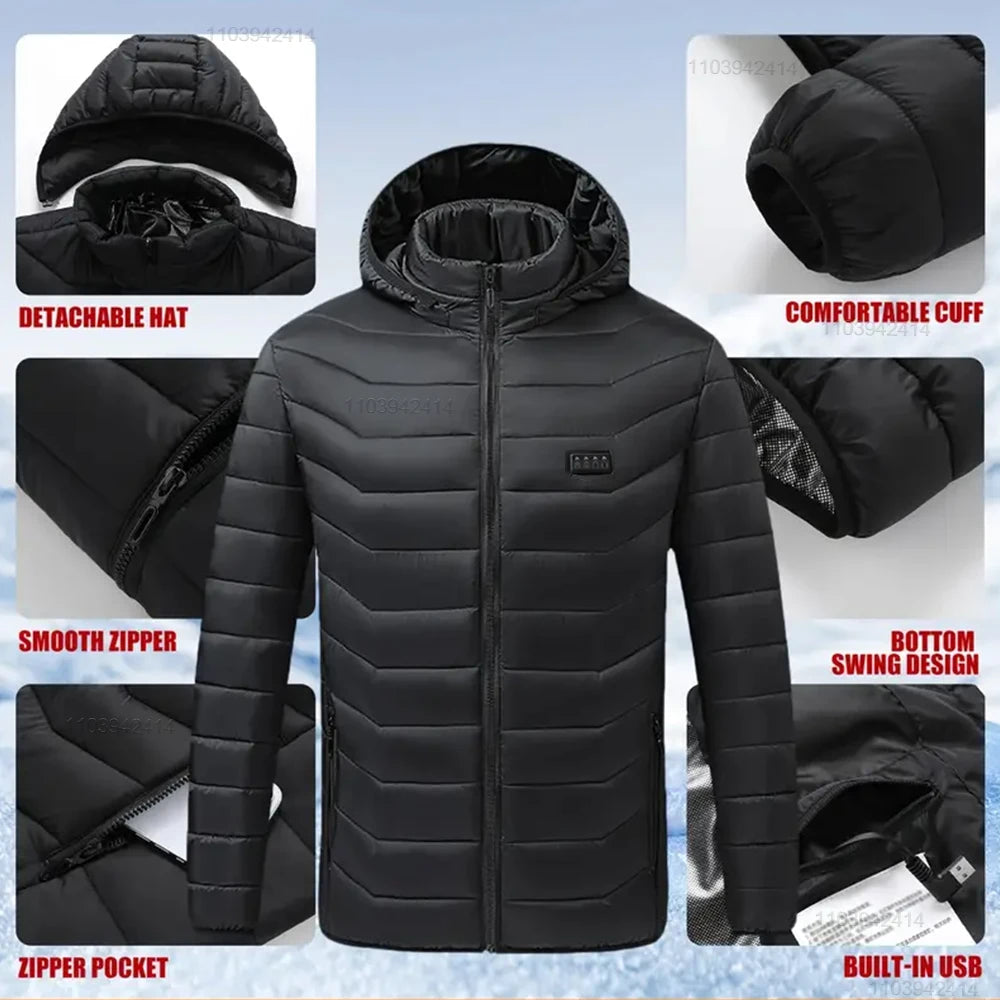 Heated winter Jacket