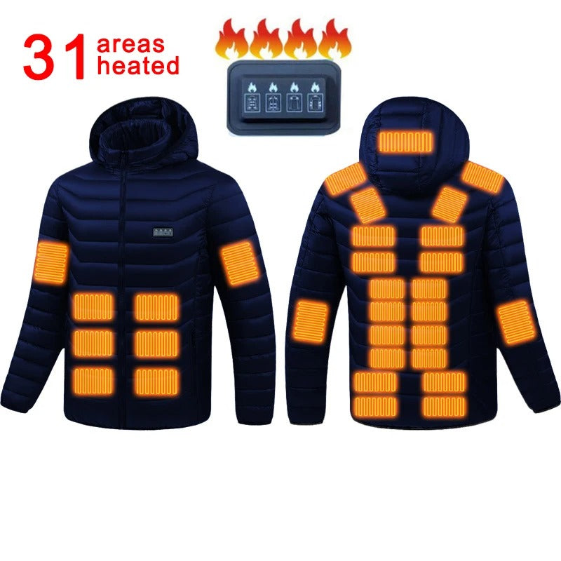 Heated winter Jacket