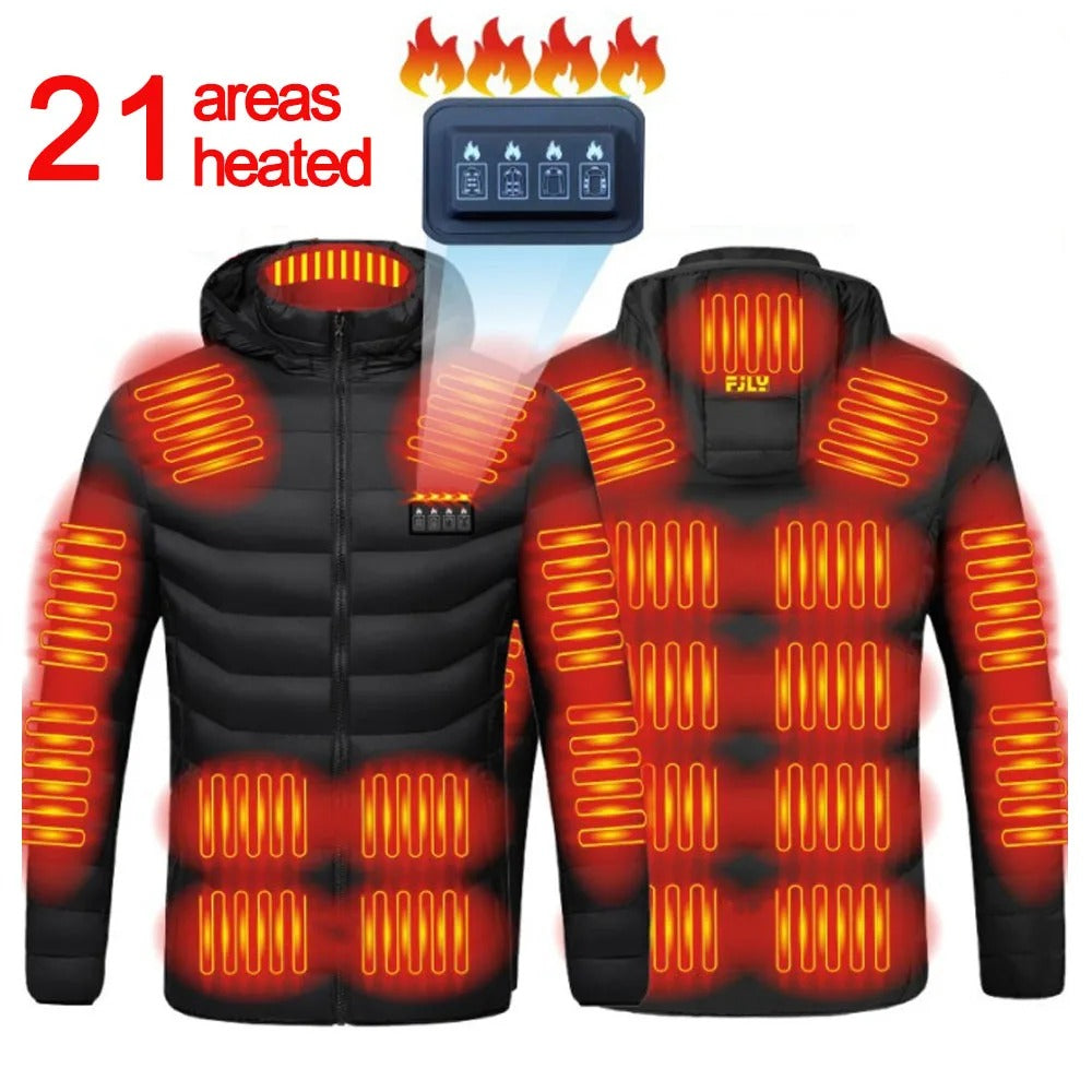Heated winter Jacket