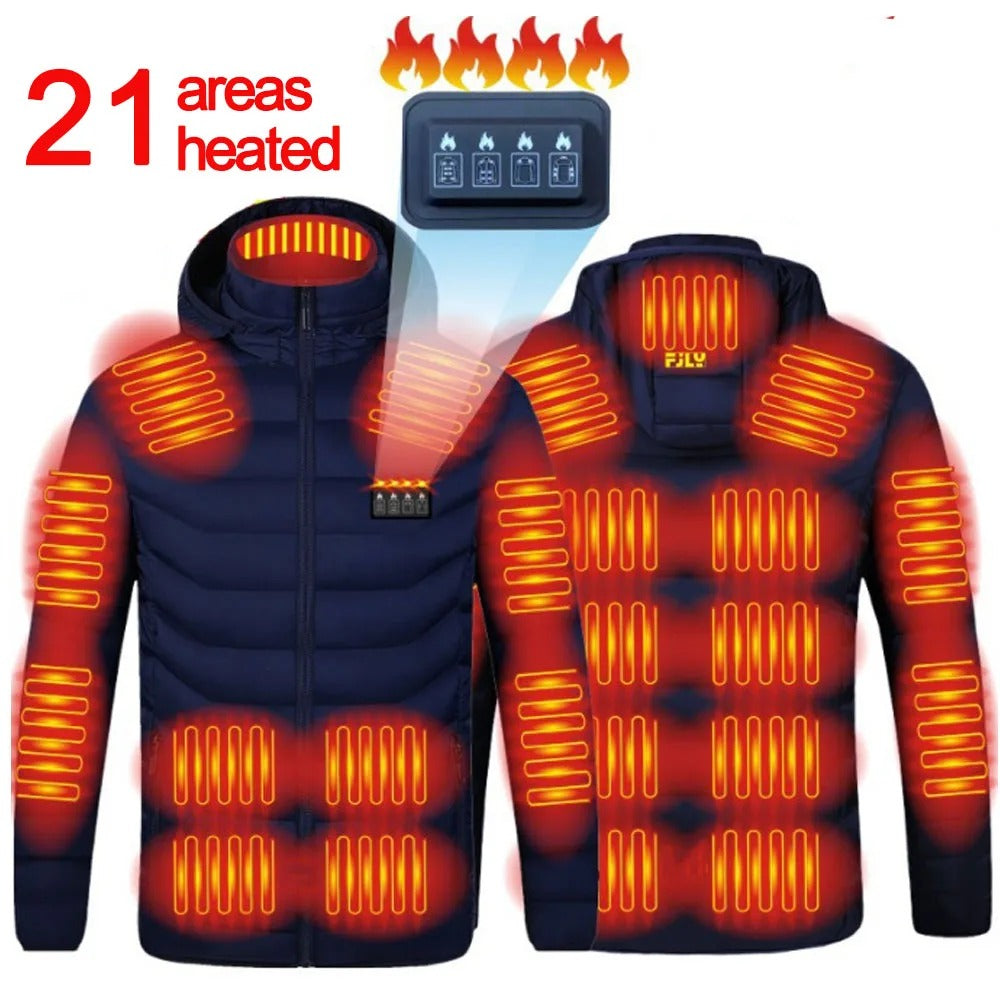 Heated winter Jacket