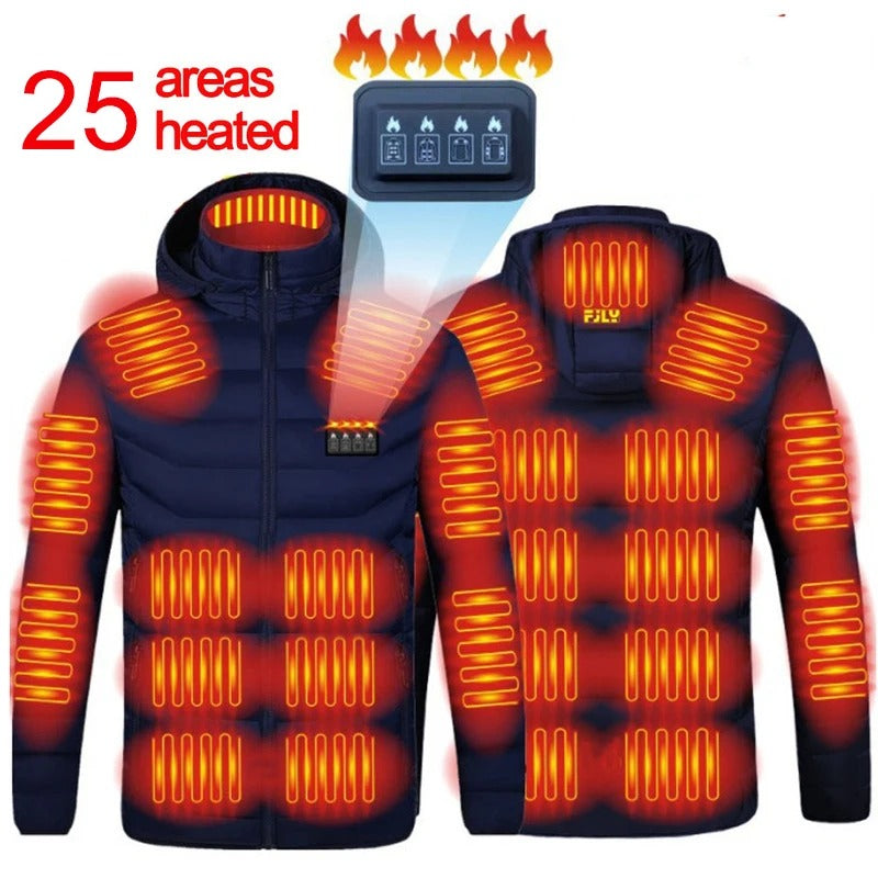 Heated winter Jacket
