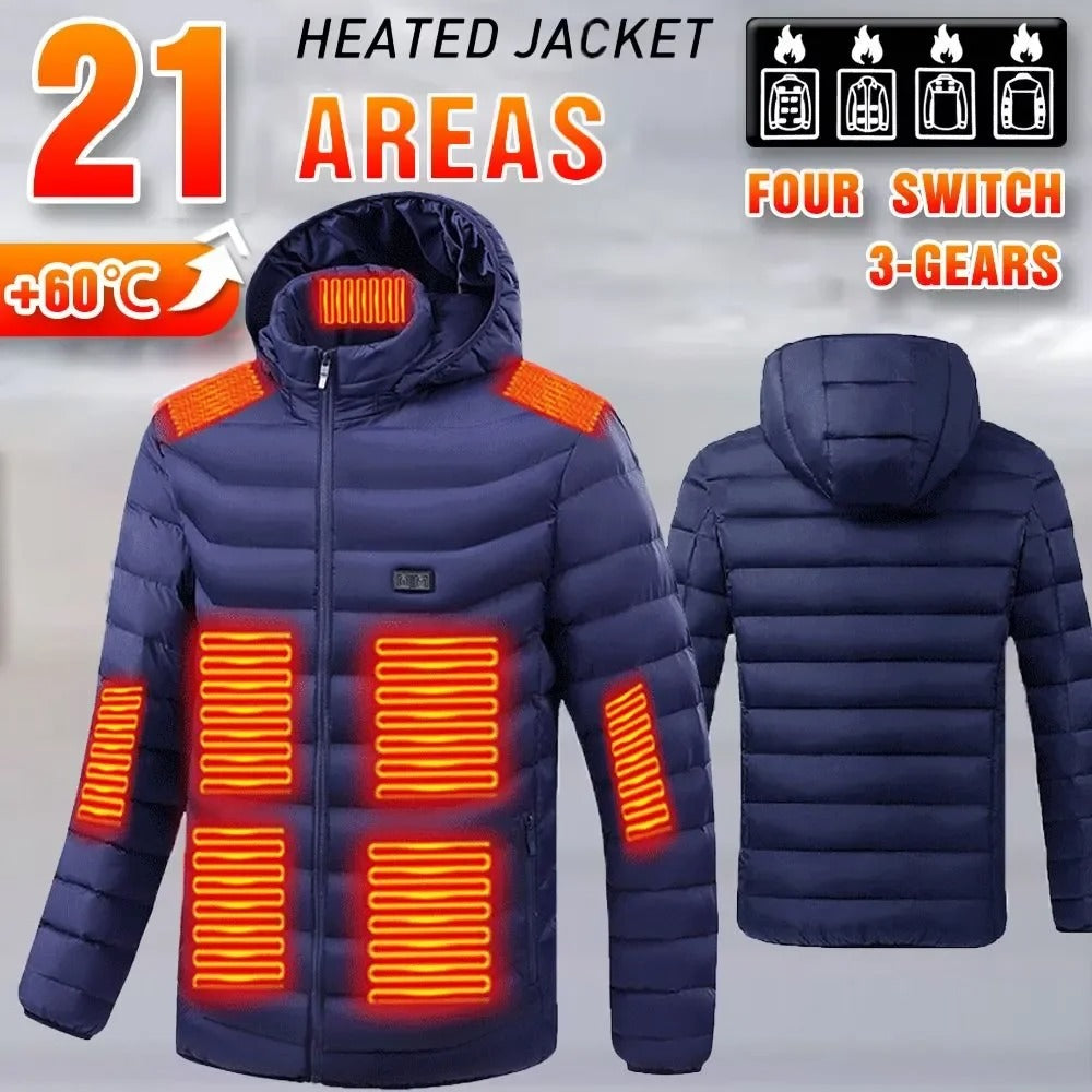 Heated winter Jacket