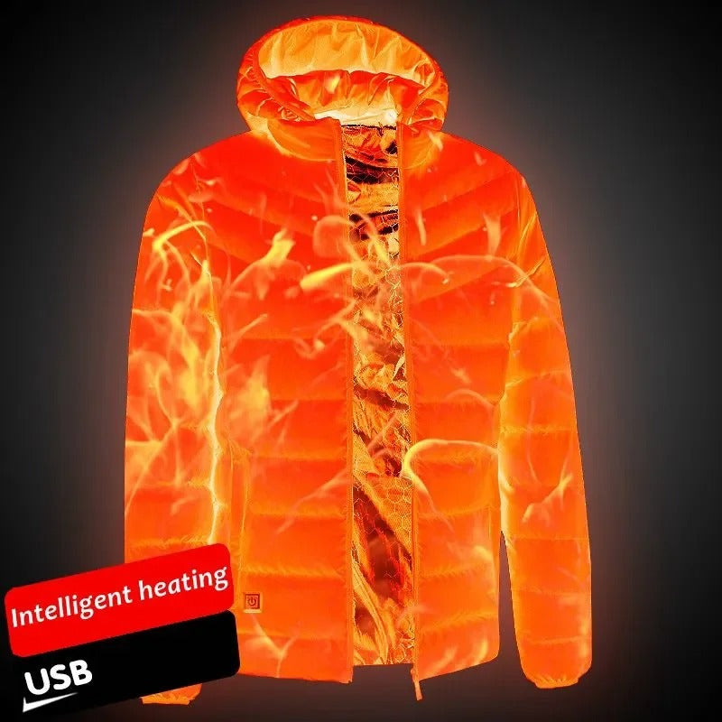 Heated winter Jacket