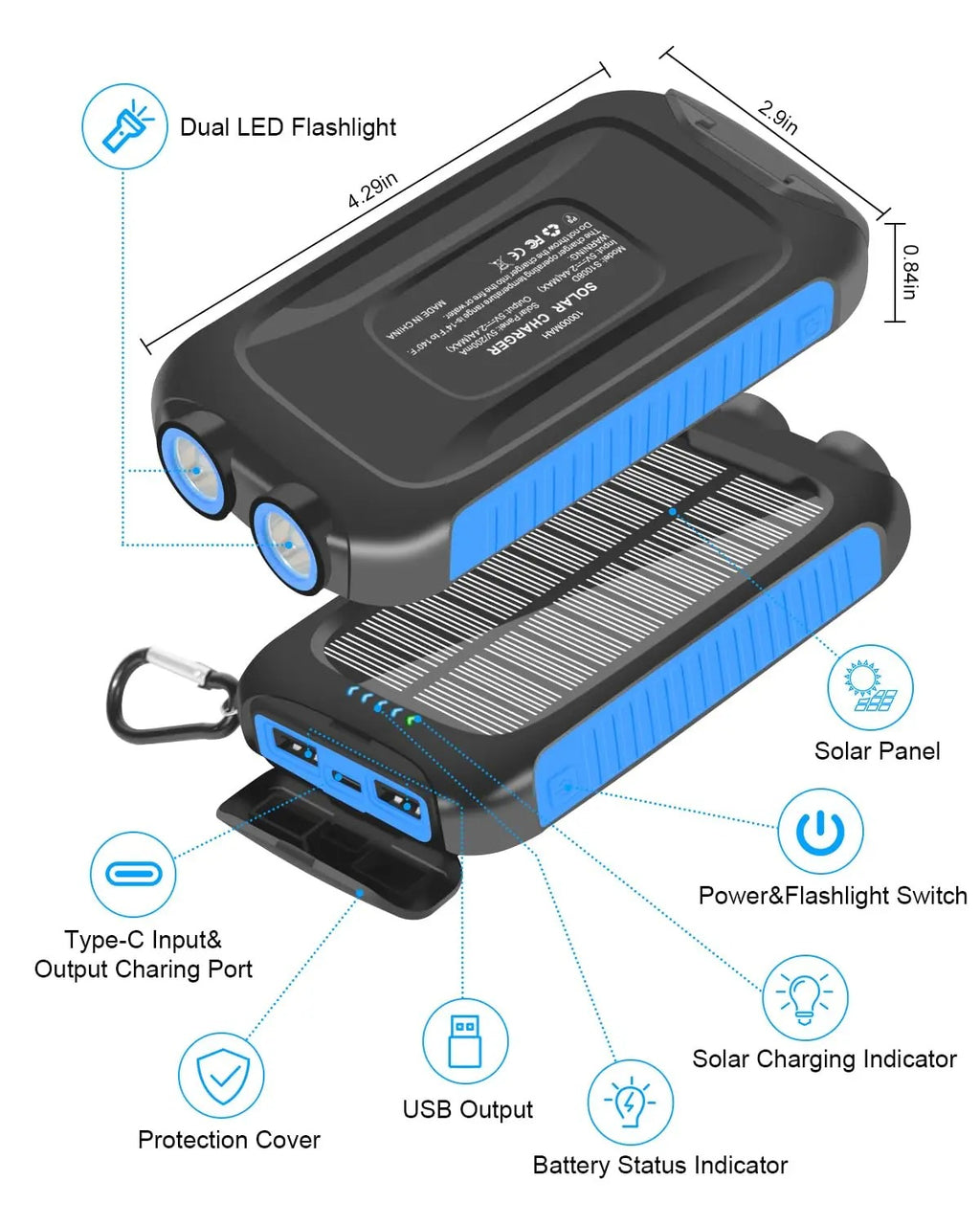 Portable Solar Power Bank