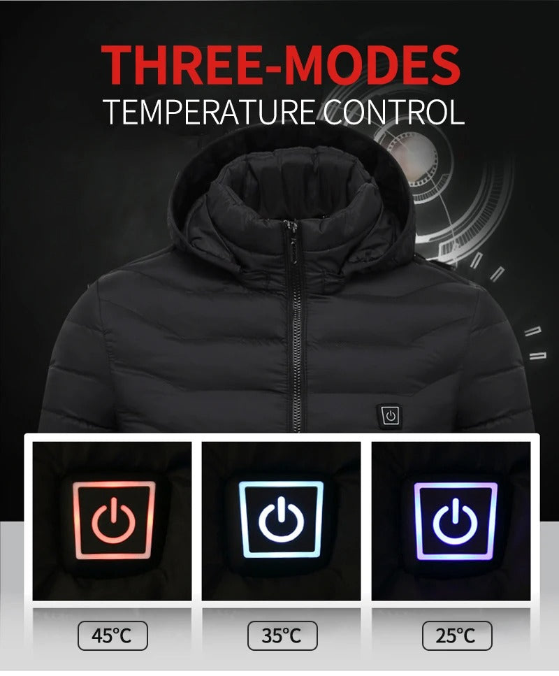 Heated winter Jacket
